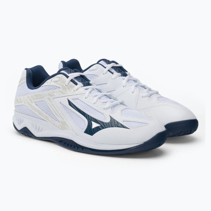 Herren Volleyball Schuhe Mizuno Thunder Blade 3 weiß V1GA217022 4
