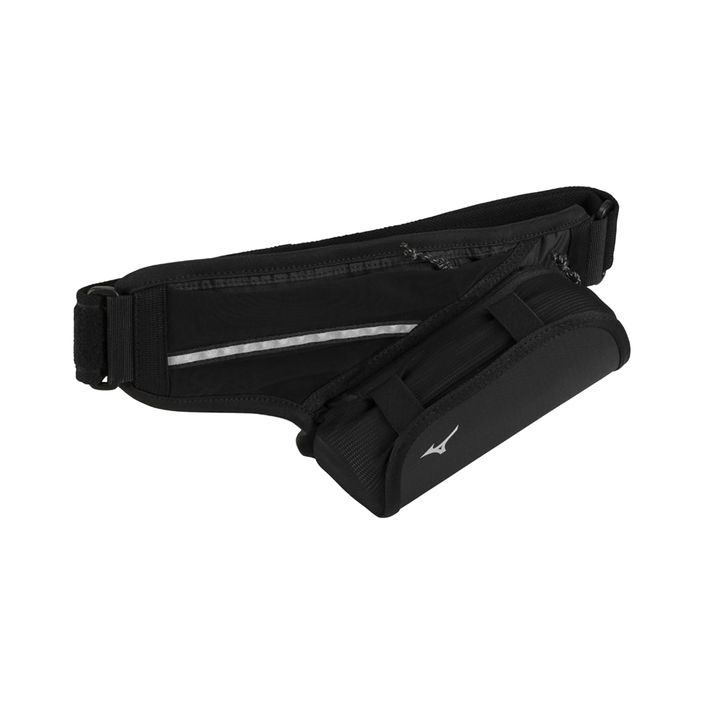 Mizuno Waist Pouch Laufgürtel schwarz 2