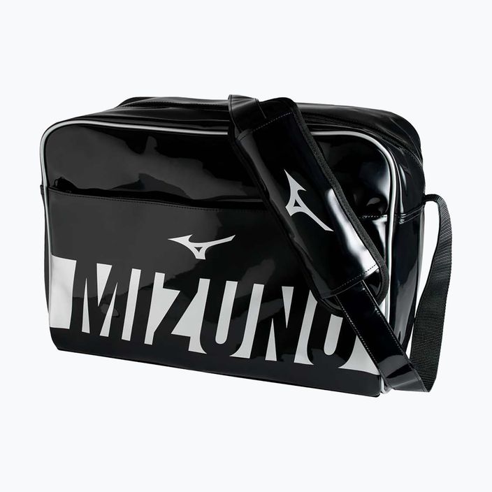 Mizuno Emaille schwarz/graue Tasche