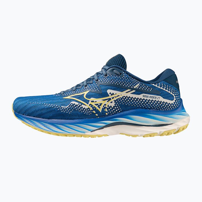 Laufschuhe Herren Mizuno Wave Rider 27 lblue/zinnia/poseidon 10