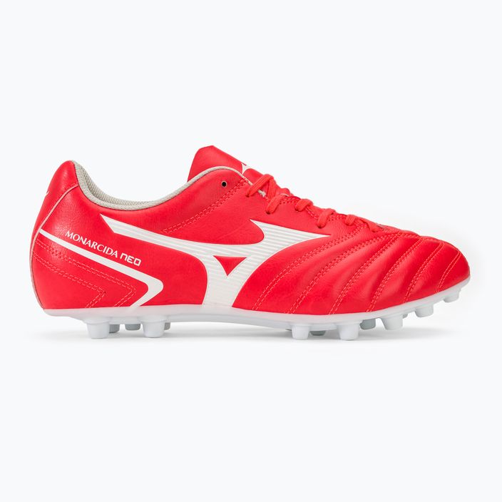 Mizuno Monarcida Neo II Select AG Herren Fußballschuhe flerycoral2/weiß 2