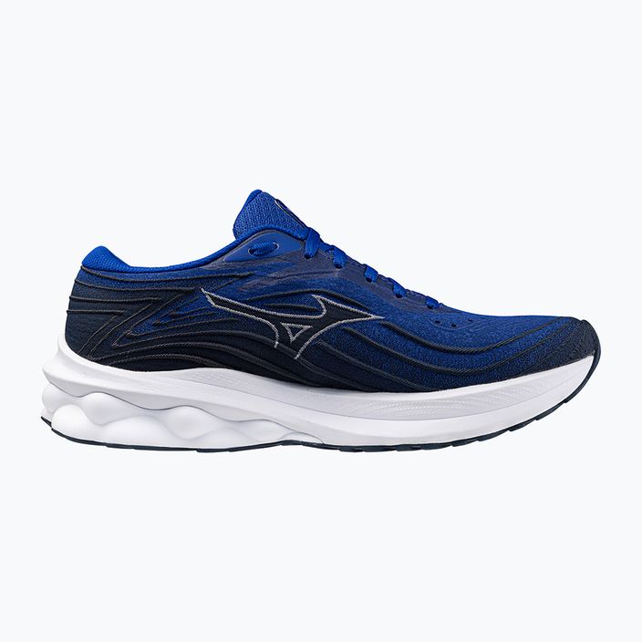 Herren Laufschuhe Mizuno Wave Skyrise 5 surf the web/ weiß/ india ink 9