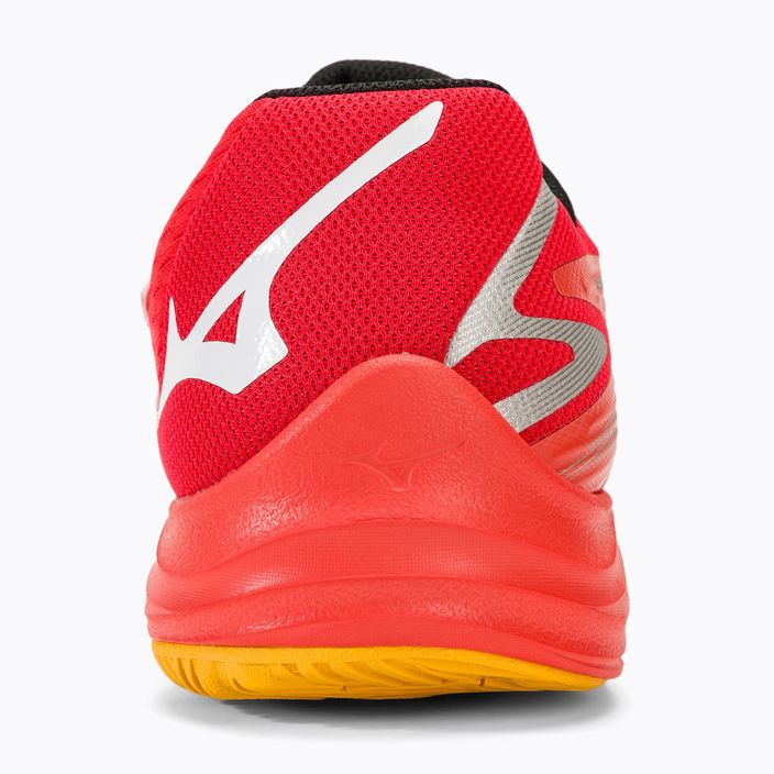 Herren Volleyball Schuhe Mizuno Thunder Blade Z strahlend rot/weiß/carrot curl 6