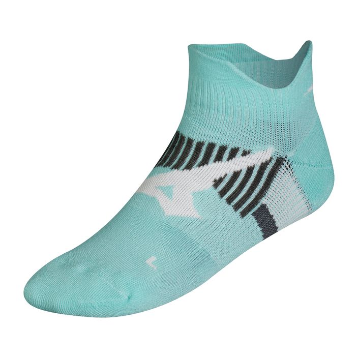 Mizuno DryLite Race Mid Socken eierschalenblau 2