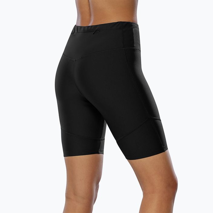 Damen Laufshorts Mizuno Impulse Core Mid Tight schwarz 2