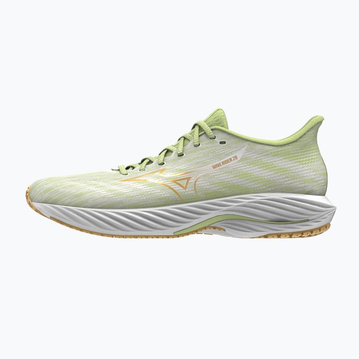 Damen Laufschuhe Mizuno Wave Rider 28 mizuno neo lime/flax/mizuno snow white 8