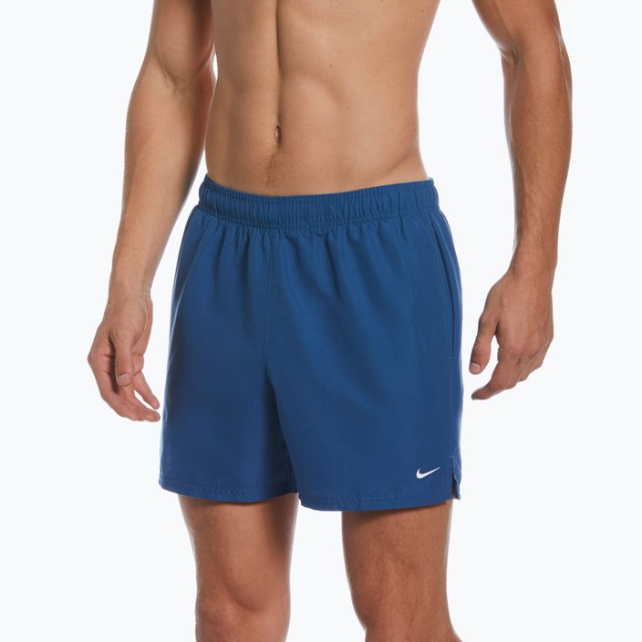 Herren Nike Essential 5" Volley Badeshorts navy blau NESSA560-444 4