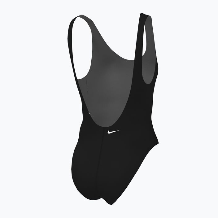 Nike Multi-Logo-Badeanzug für Damen Schwarz NESSC250-001 6