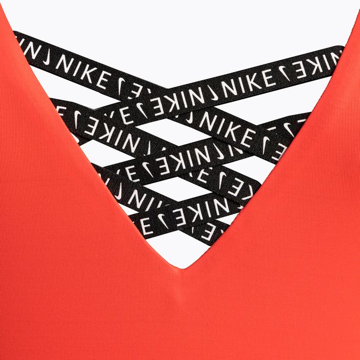 Nike Sneakerkini U-Back einteiliger Badeanzug für Damen orange NESSC254-631 3