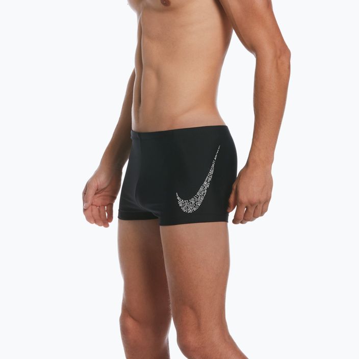 Herren Nike Jdi Swoosh Square Leg Badeboxer schwarz NESSC581 5