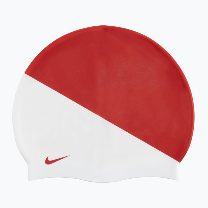 Nike Jdi Slogan rot und weiß Badekappe NESS9164-613 2