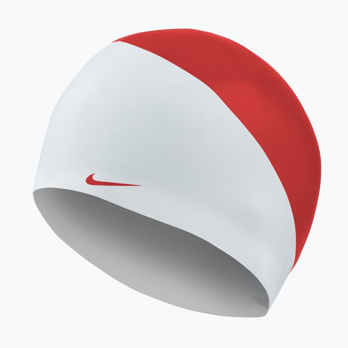 Nike Jdi Slogan rot und weiß Badekappe NESS9164-613 5