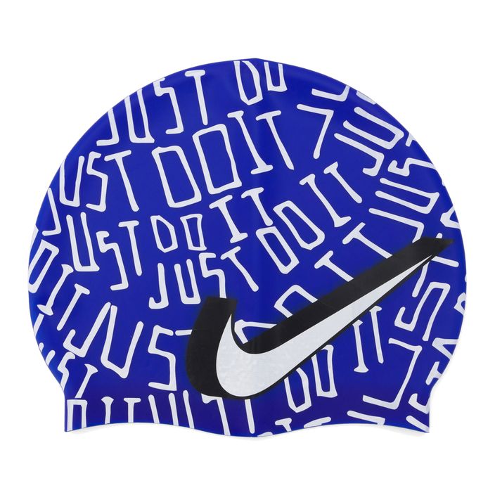 Nike Jdi Scribble Graphic 2 Badekappe blau NESSC159-418 2