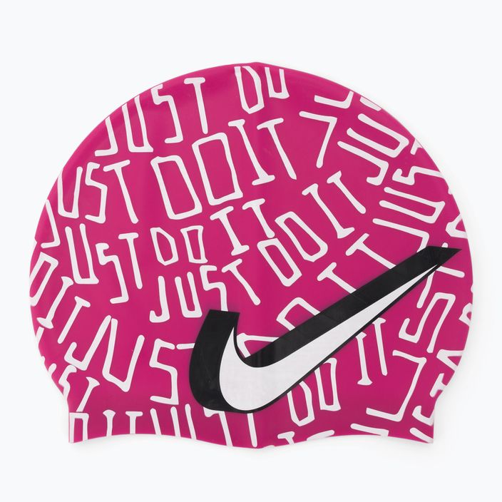 Nike Jdi Scribble Graphic 2 Badekappe rosa NESSC159-672