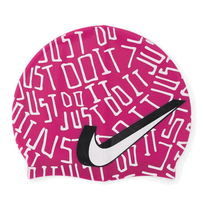 Nike Jdi Scribble Graphic 2 Badekappe rosa NESSC159-672 2