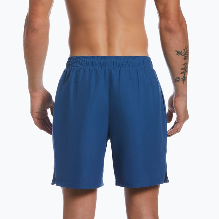 Herren Nike Essential 7" Volley Badeshorts navy blau NESSA559-444 6