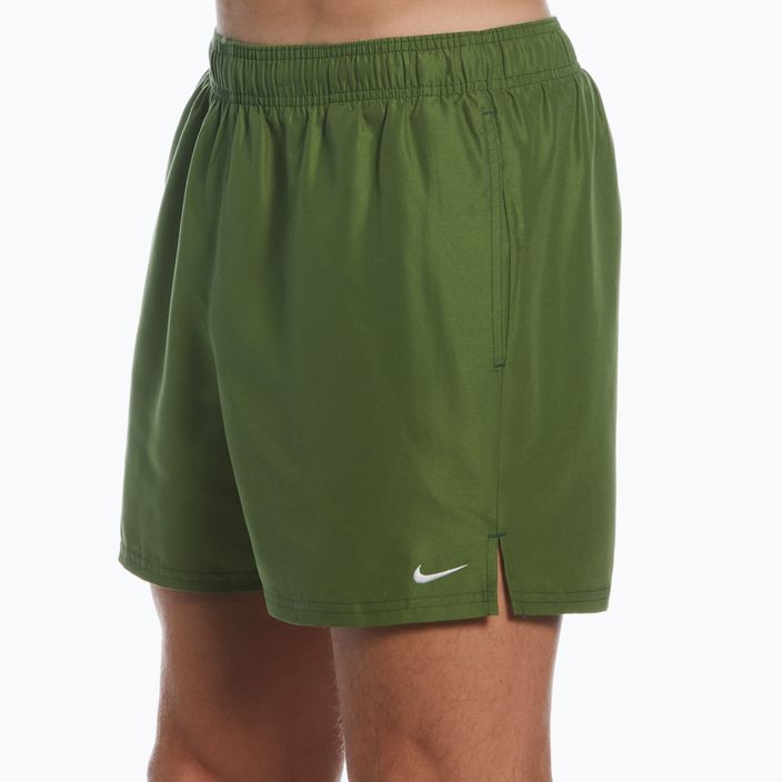 Herren Nike Essential 5" Volley Badeshorts grün NESSA560-316 5