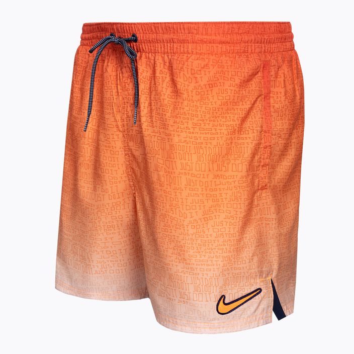 Herren Nike Jdi Fade 5" Volley Badeshorts orange NESSC479-817 3