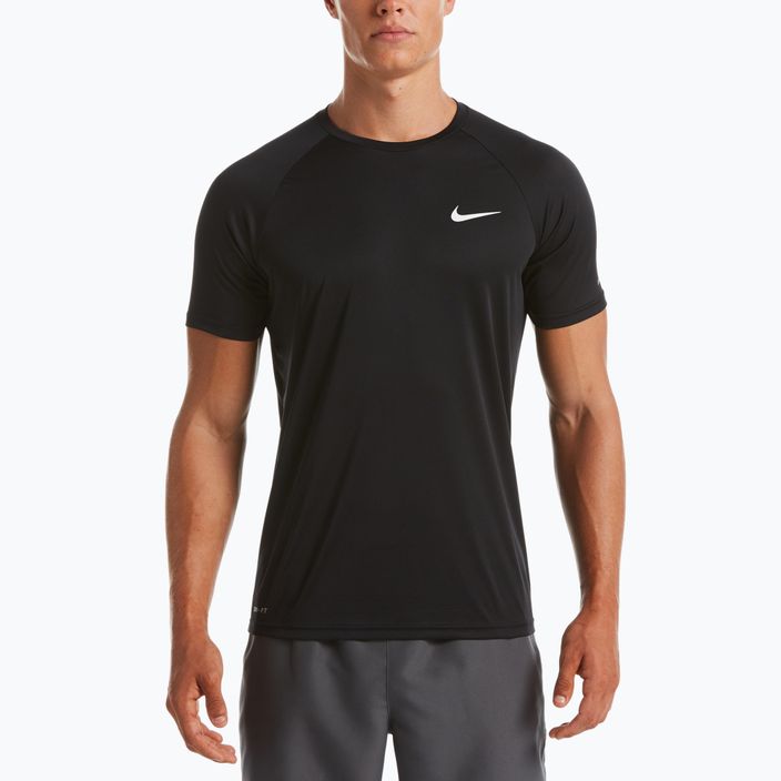 Herren Trainings-T-Shirt Nike Essential schwarz NESSA586-001 10