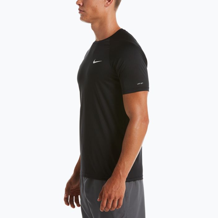 Herren Trainings-T-Shirt Nike Essential schwarz NESSA586-001 11