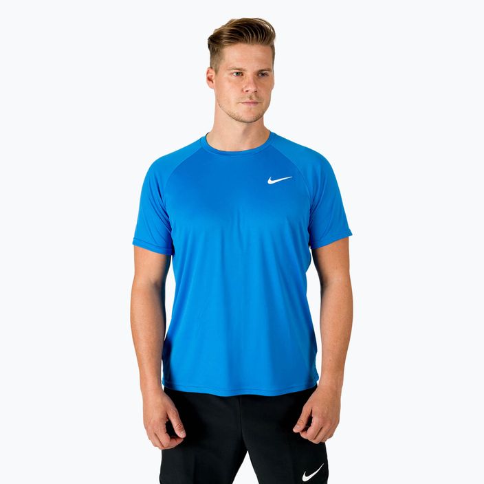 Herren Trainings-T-Shirt Nike Essential blau NESSA586-458