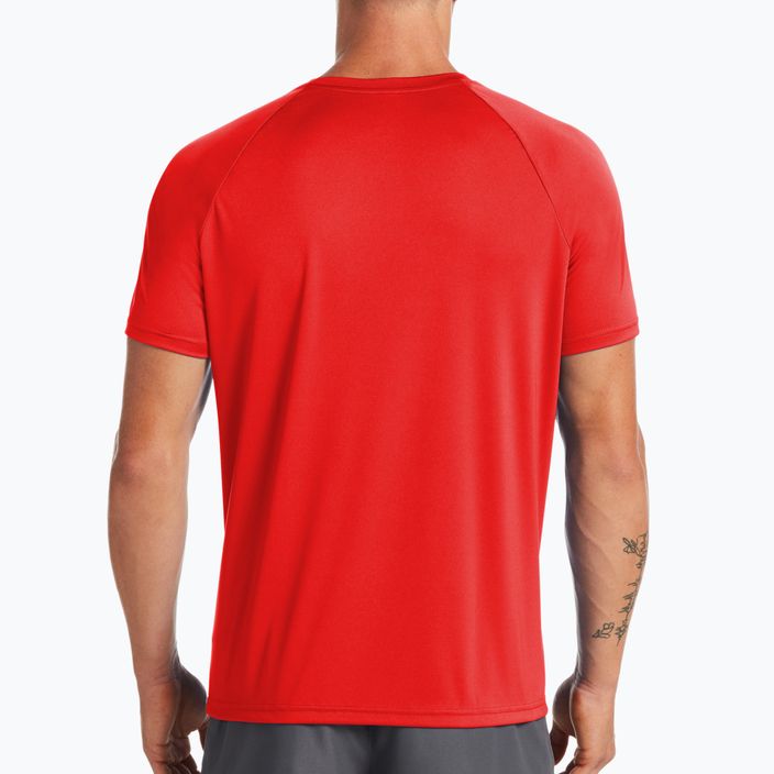 Herren Nike Essential Trainings-T-Shirt rot NESSA586-614 8