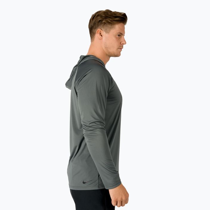 Herren Trainingssweatshirt Nike Outline Logo grau NESSC667-018 3