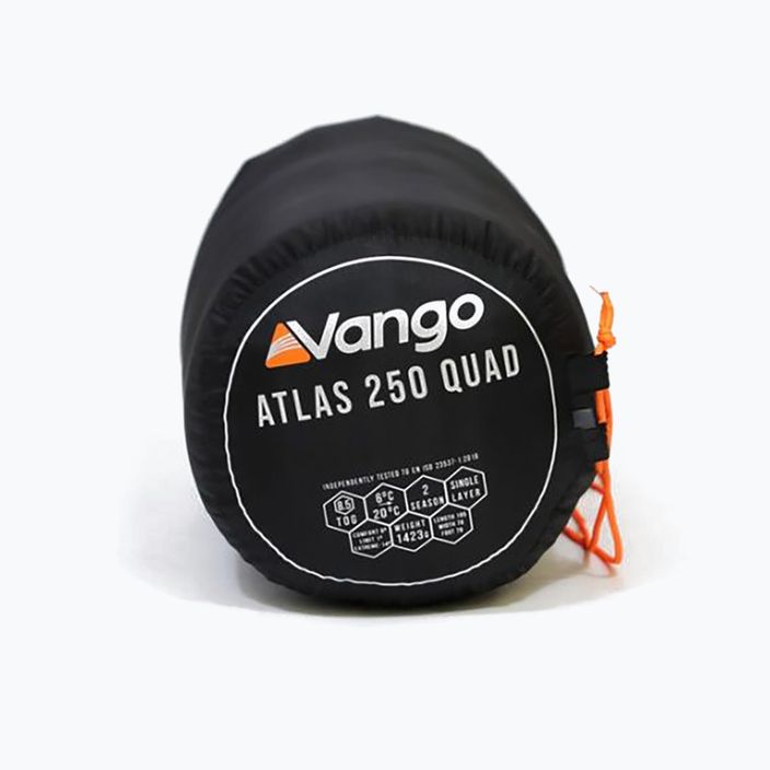 Vango Atlas 250 Quad Schlafsack schwarz SBTATLAS0000006 9