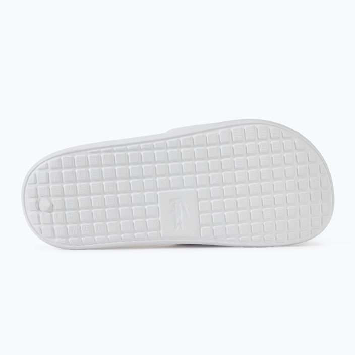 Slides Schlappen  Damen Lacoste 47CFA0032 white/black 4