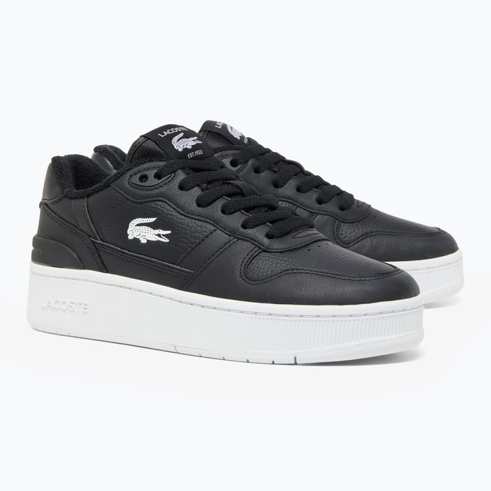 Lacoste Damen T-Clip Platform schwarz/weiß Schuhe 2