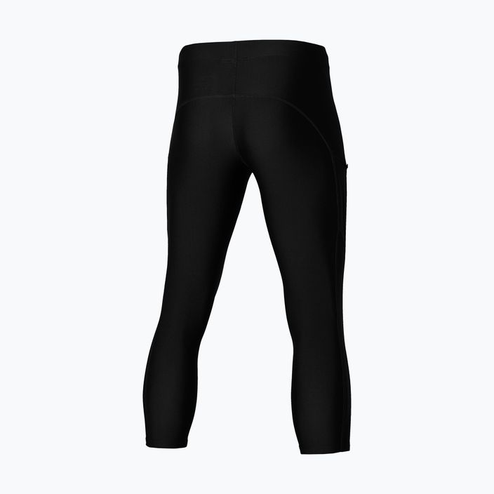 Mizuno Impulse Core 3/4 Herren Leggings schwarz 2