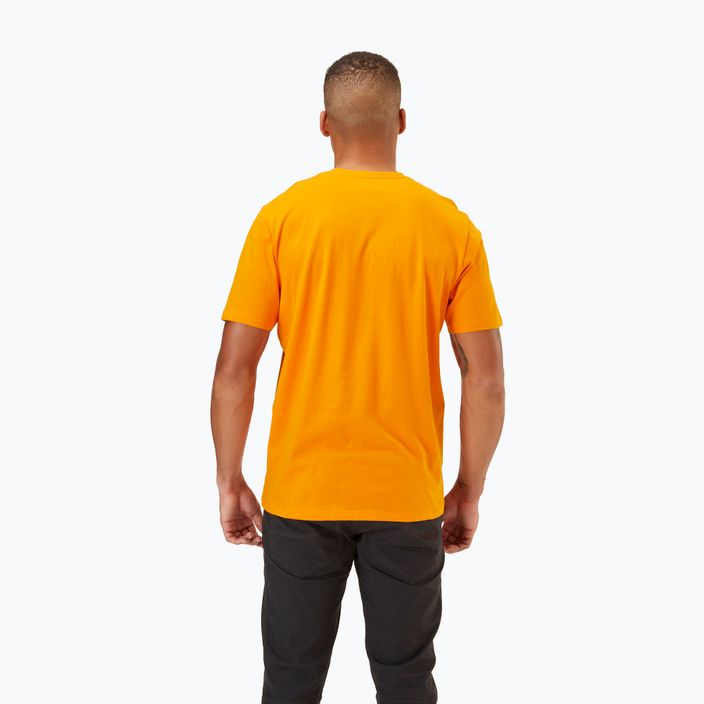 Herren Rab Stance Logo SS Trekking-T-Shirt orange QCB-08-SUN-SML 2