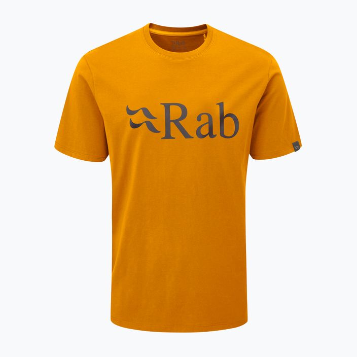 Herren Rab Stance Logo SS Trekking-T-Shirt orange QCB-08-SUN-SML 5