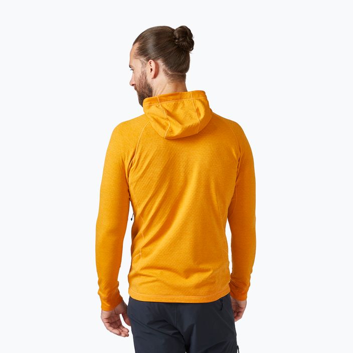 Herren trekking Sweatshirt Rab Nexus Hoody orange QFF-7 2