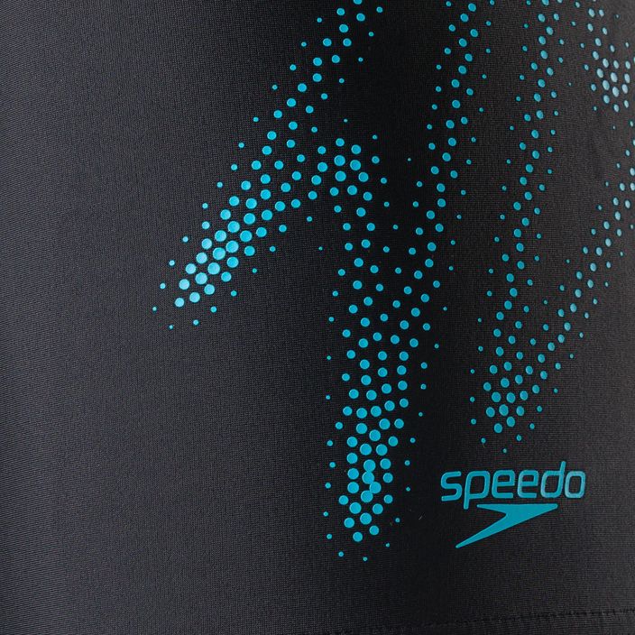 Speedo Hyper Boom Logo Placement Aquashort Kinder Badehose schwarz 8-00315415190 3