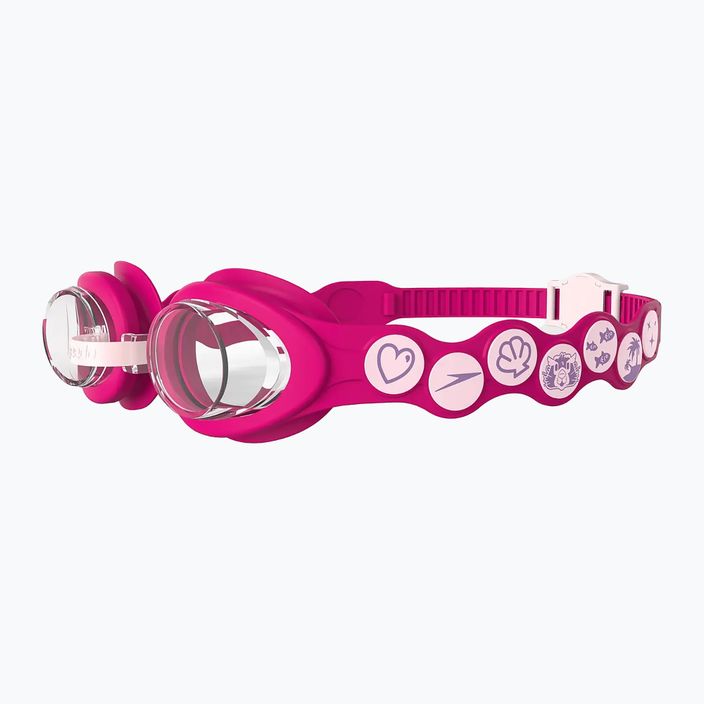 Speedo Infant Spot Kinderschwimmbrille Blüte/elektrisch rosa/klar 2
