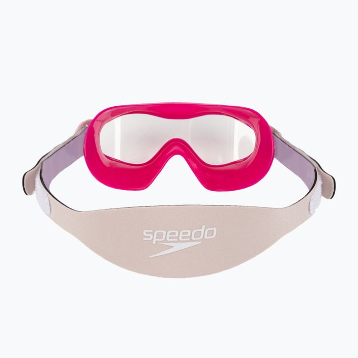 Speedo Sea Squad Kinderschwimmmaske Jr electric pink/miami lilac/blossom/clear 5