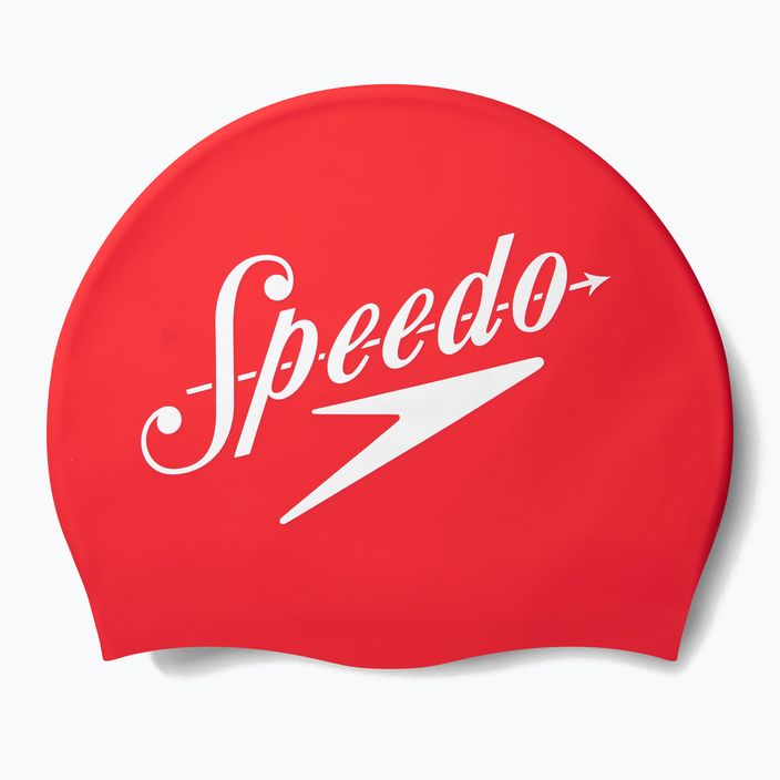 Speedo Logo Platzierungskappe rot 8-0838514614 3