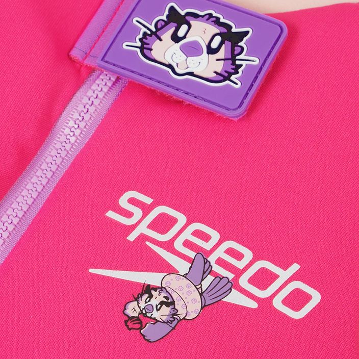 Speedo Kinder gedruckt Float Anzug rosa 8-1225814683 3
