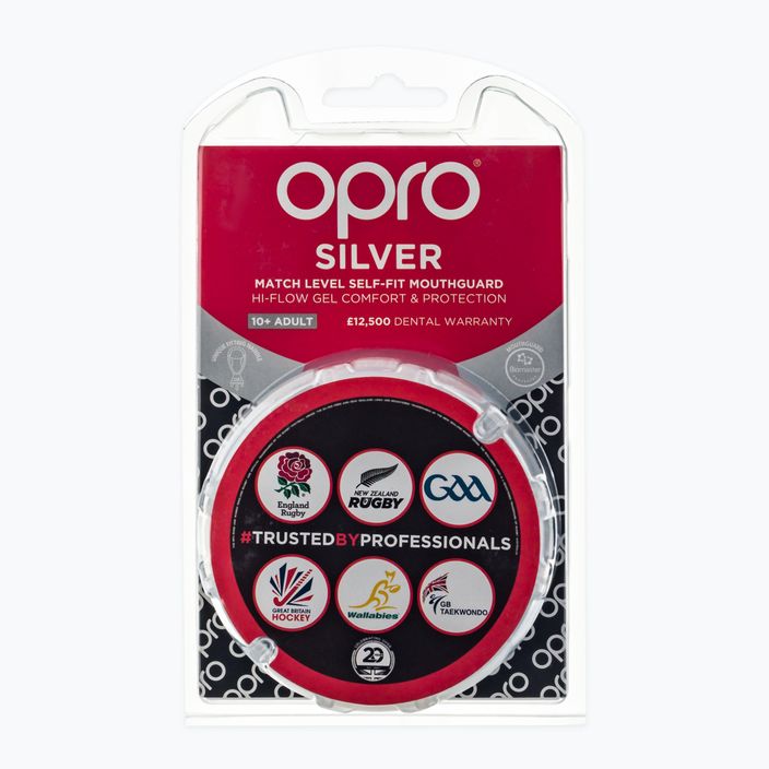 Opro Silver weißer Kieferschützer