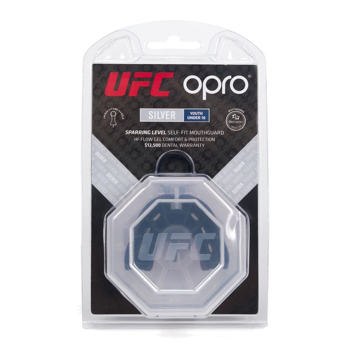 Opro UFC Silver Kinderkieferschützer rot 2