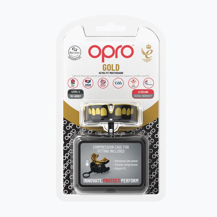 Opro Gold GEN5 schwarz/gold Kieferprotektor 2