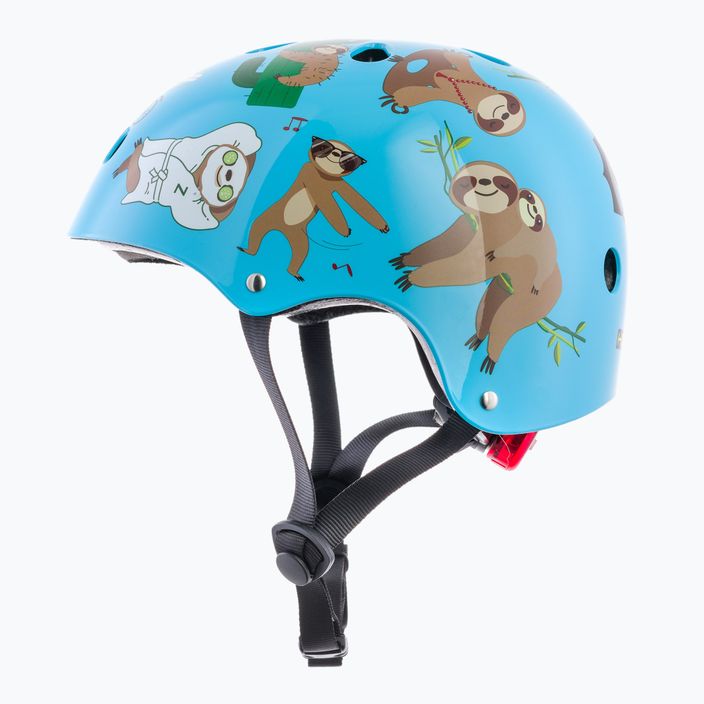 Hornit Faultier blau/braun Kinderfahrradhelm 5