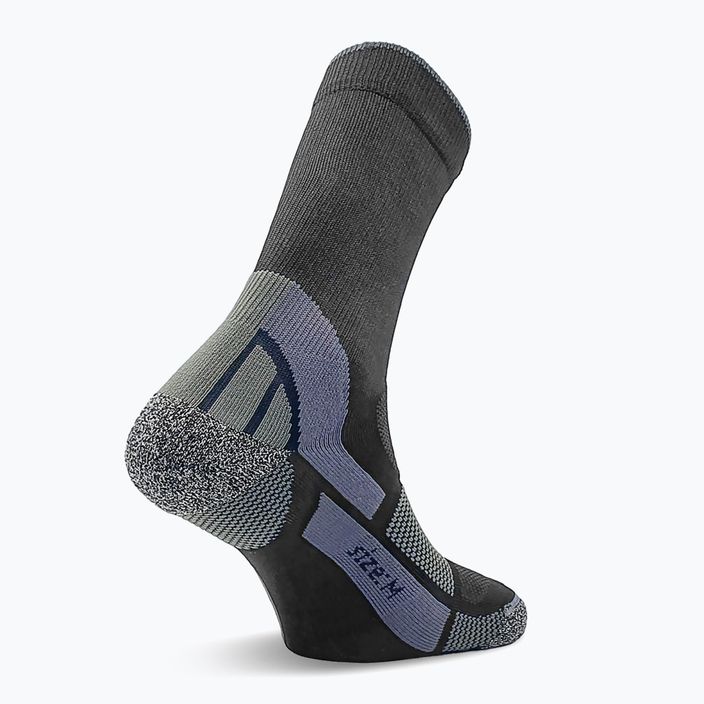 TEKO Light Boot Crew Höhe Trekkingsocken schwarz 3