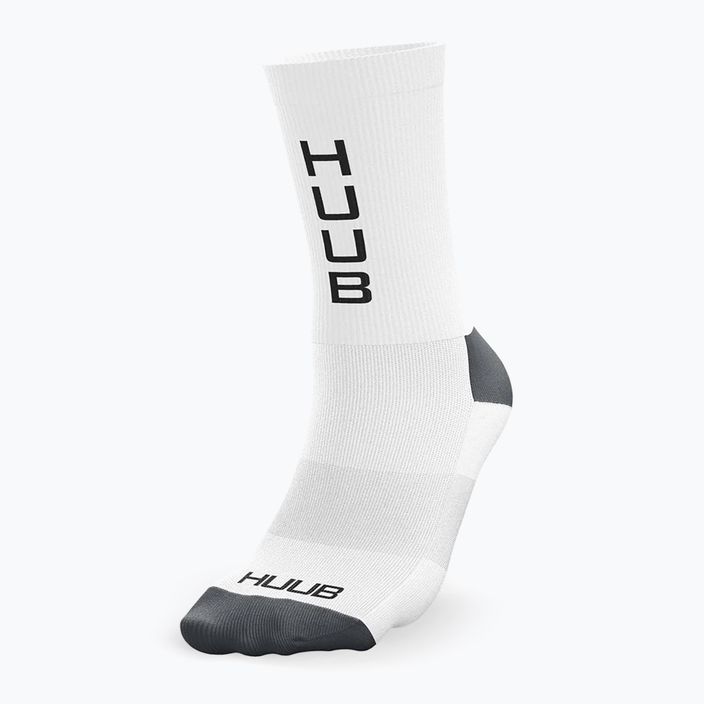 HUUB Radsport Socken weiß