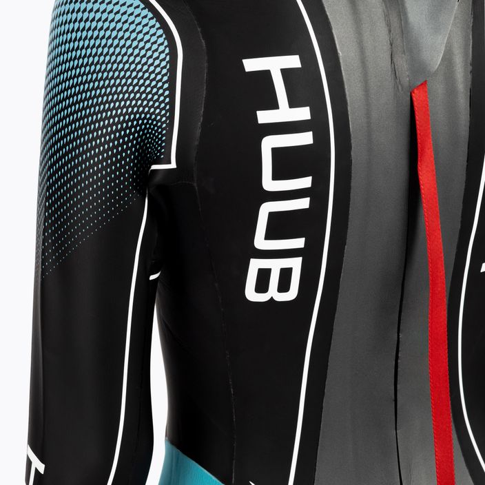 Triathlon neoprenanzug Damen HUUB Aegis X 3:3 schwarz-blau AEGX33W 6