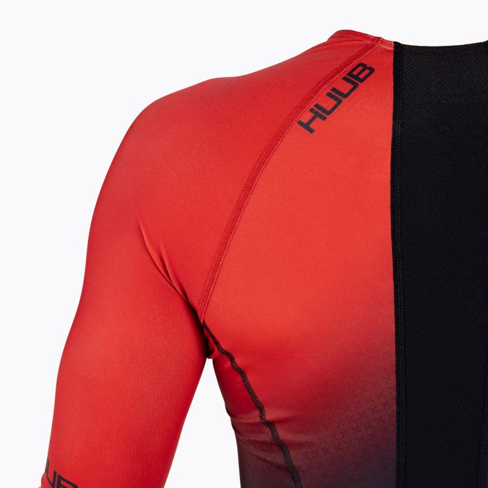 Triathlonanzug Herren HUUB Commit Long Course Suit schwarz-rot COMLCS 6