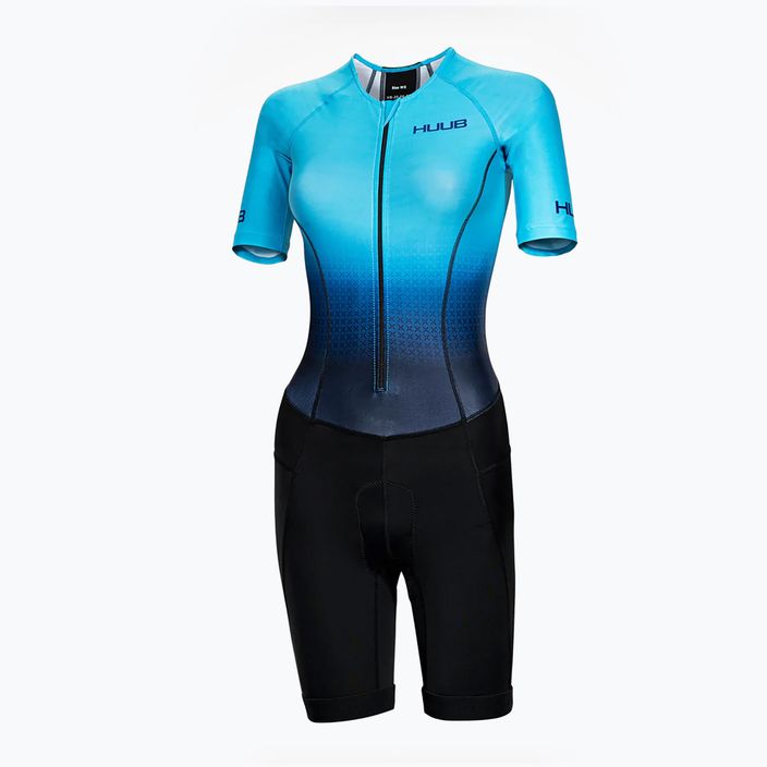 Triathlonanzug Damen HUUB Commit Long Course Suit schwarz-blau COMWLCS 7