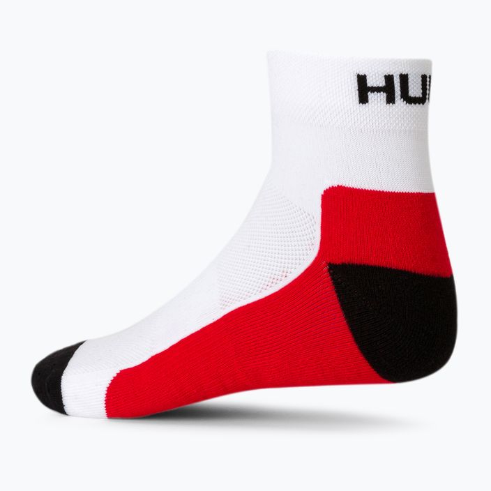 Laufsocken HUUB Running Sock 2 pack weiß RUNSOCK 3