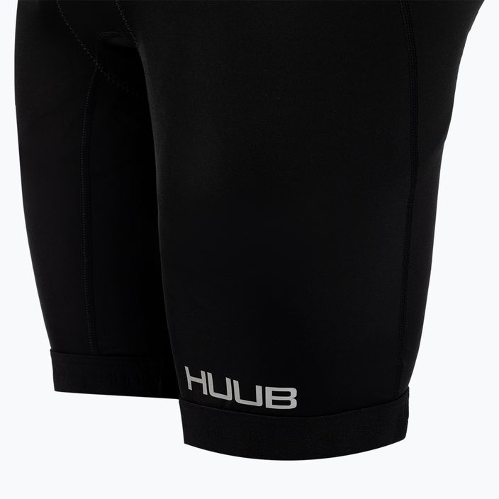 Triathlonanzug Herren HUUB Commit Long Course Suit schwarz-gelb COMLCSFY 6